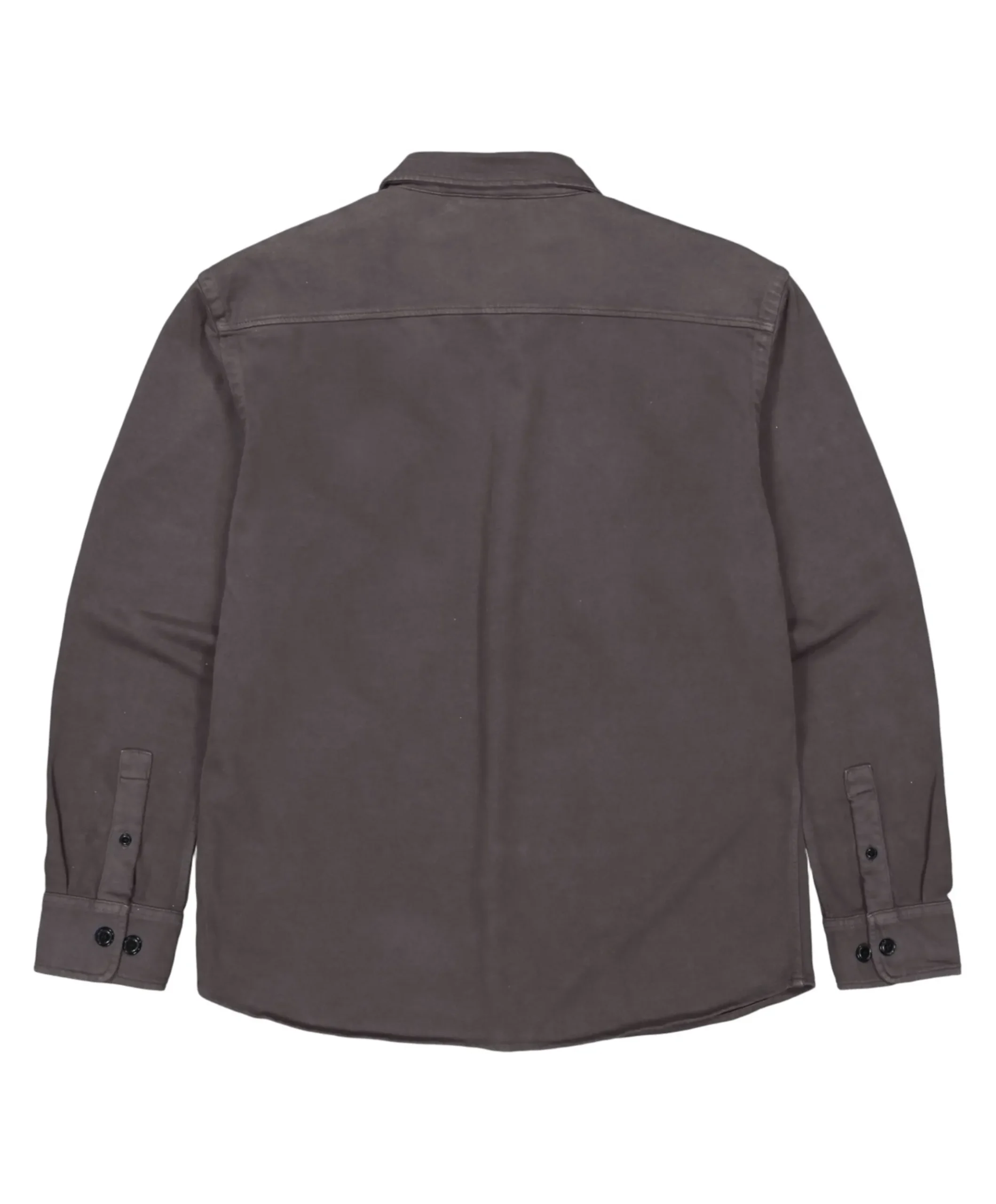 Heren overshirt grijs