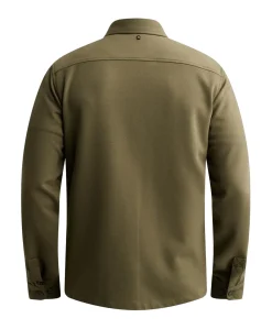 Heren overshirt groen