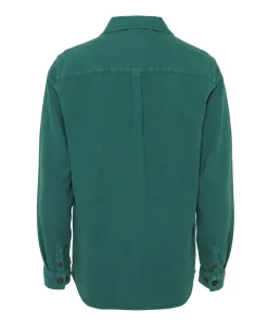 Heren overshirt groen