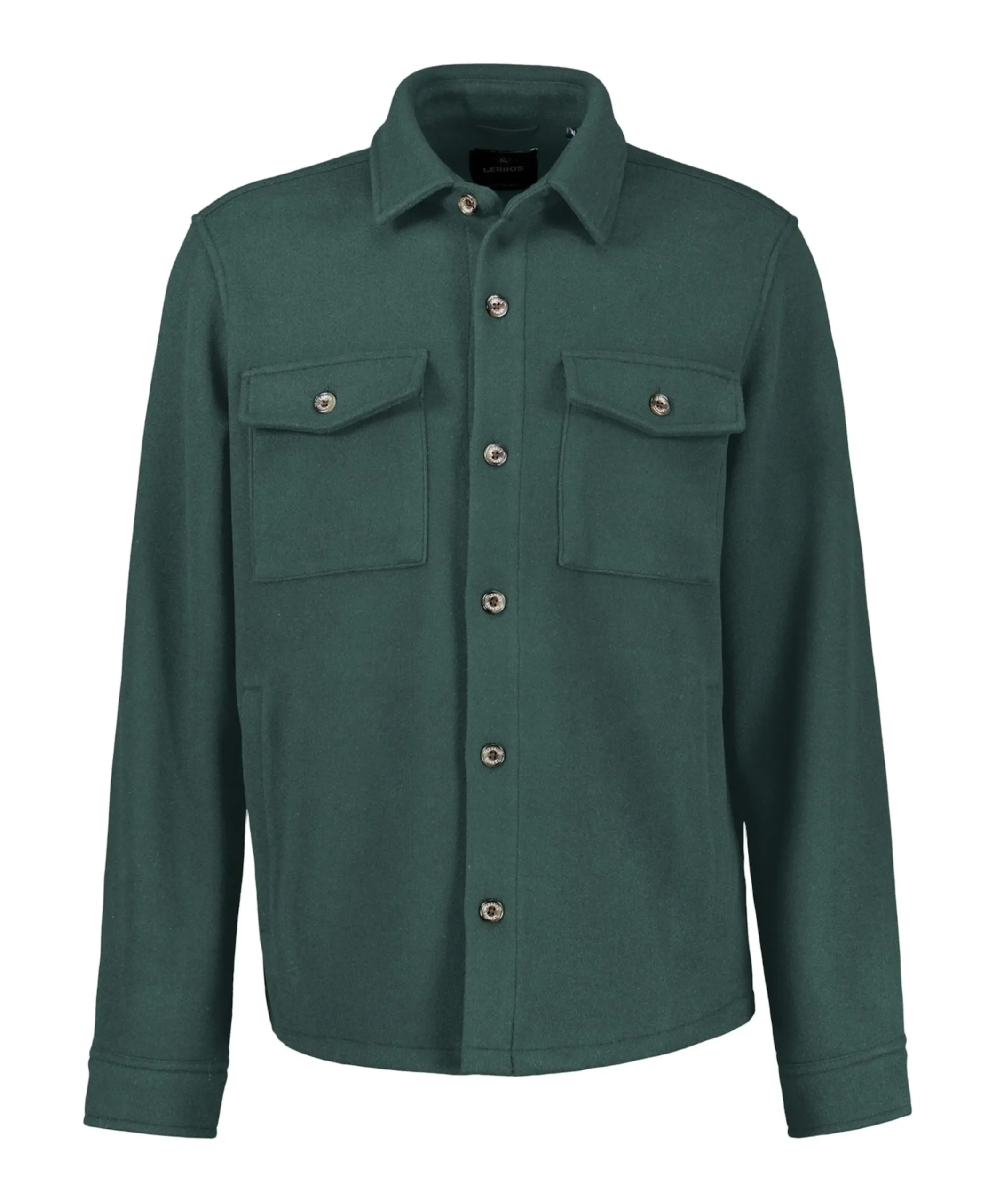 Heren overshirt groen