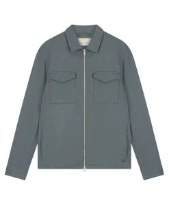 Heren overshirt groen