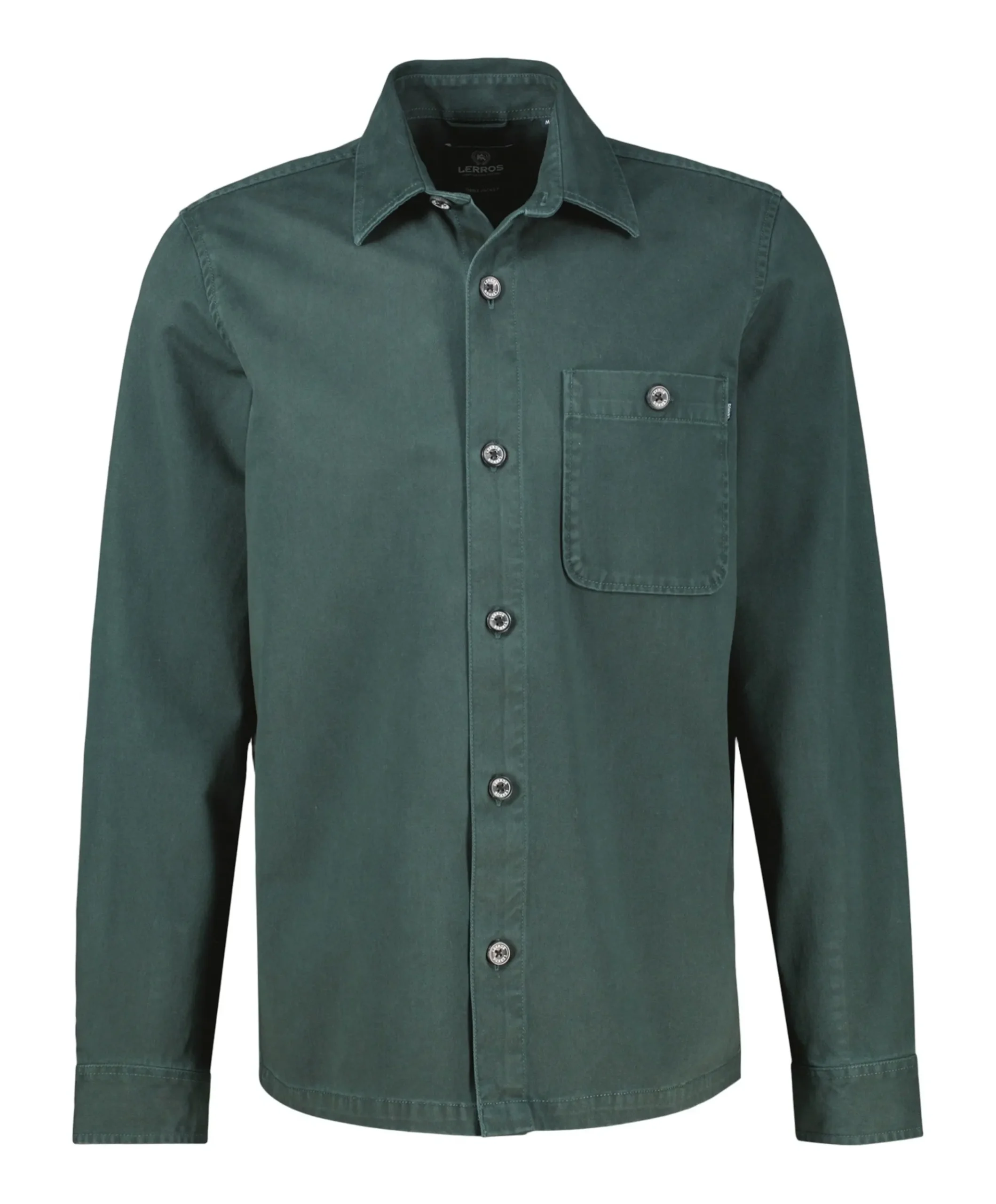 Heren overshirt groen