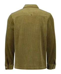 Heren overshirt groen