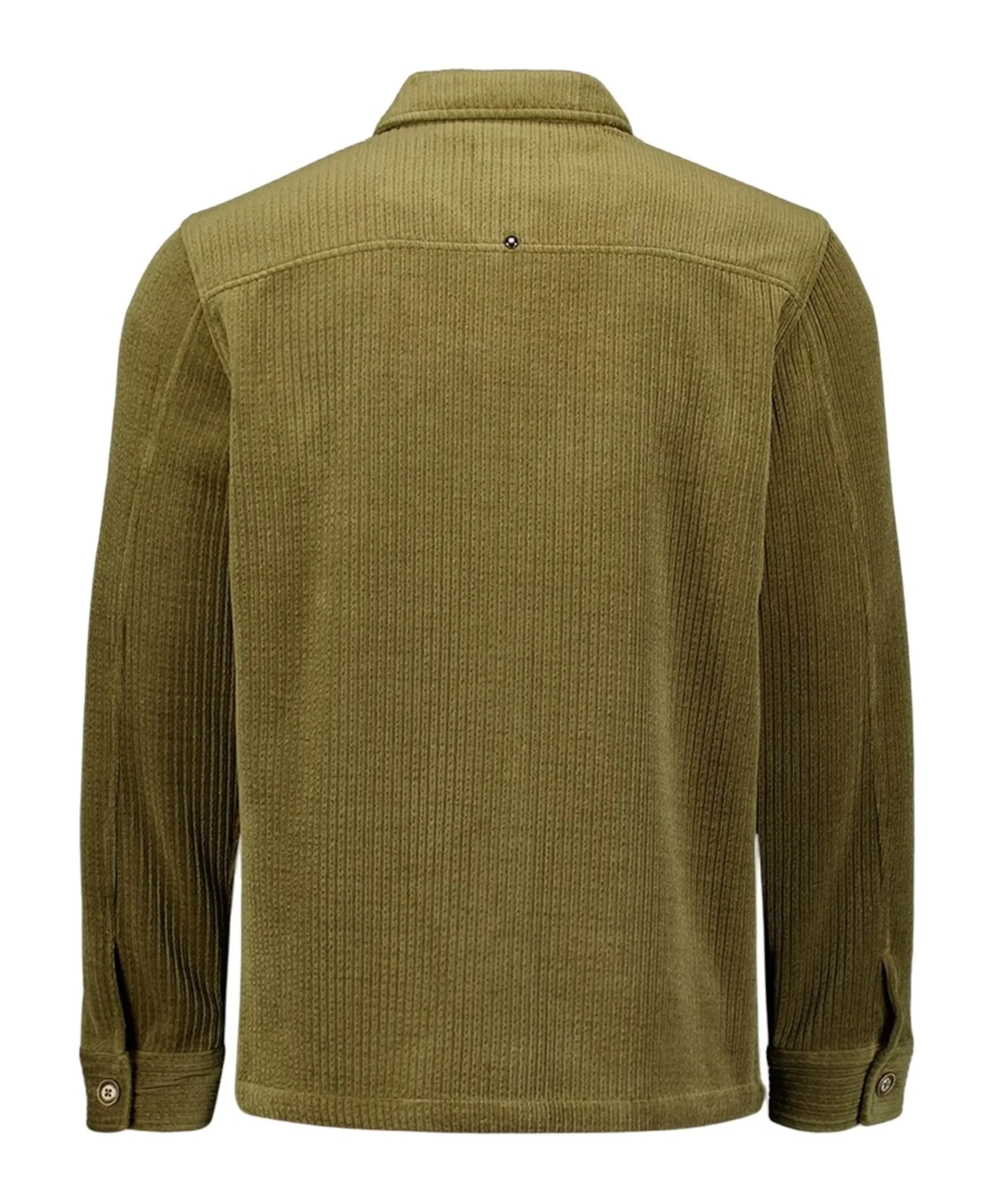 Heren overshirt groen