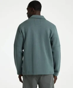 Heren overshirt groen