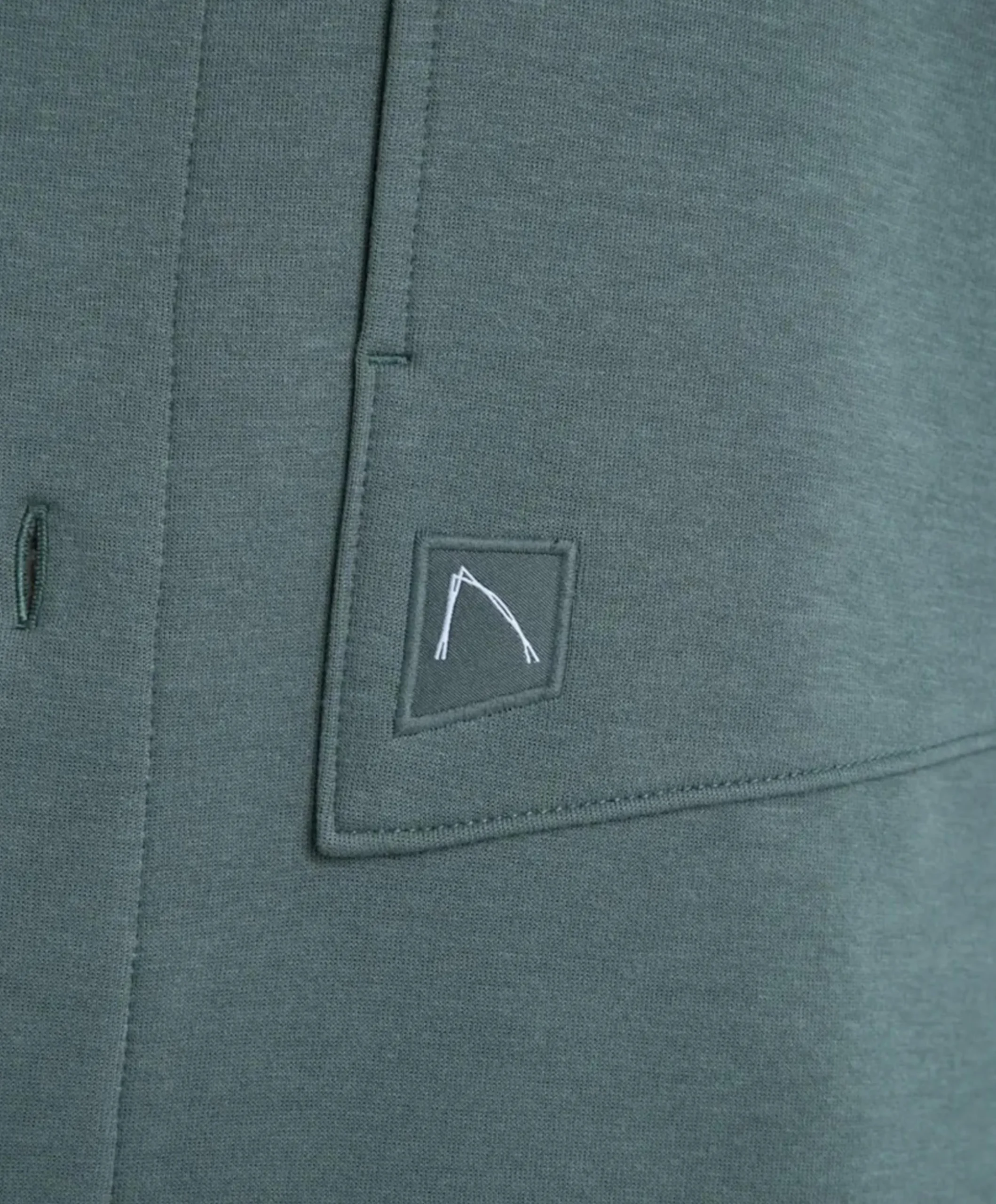 Heren overshirt groen