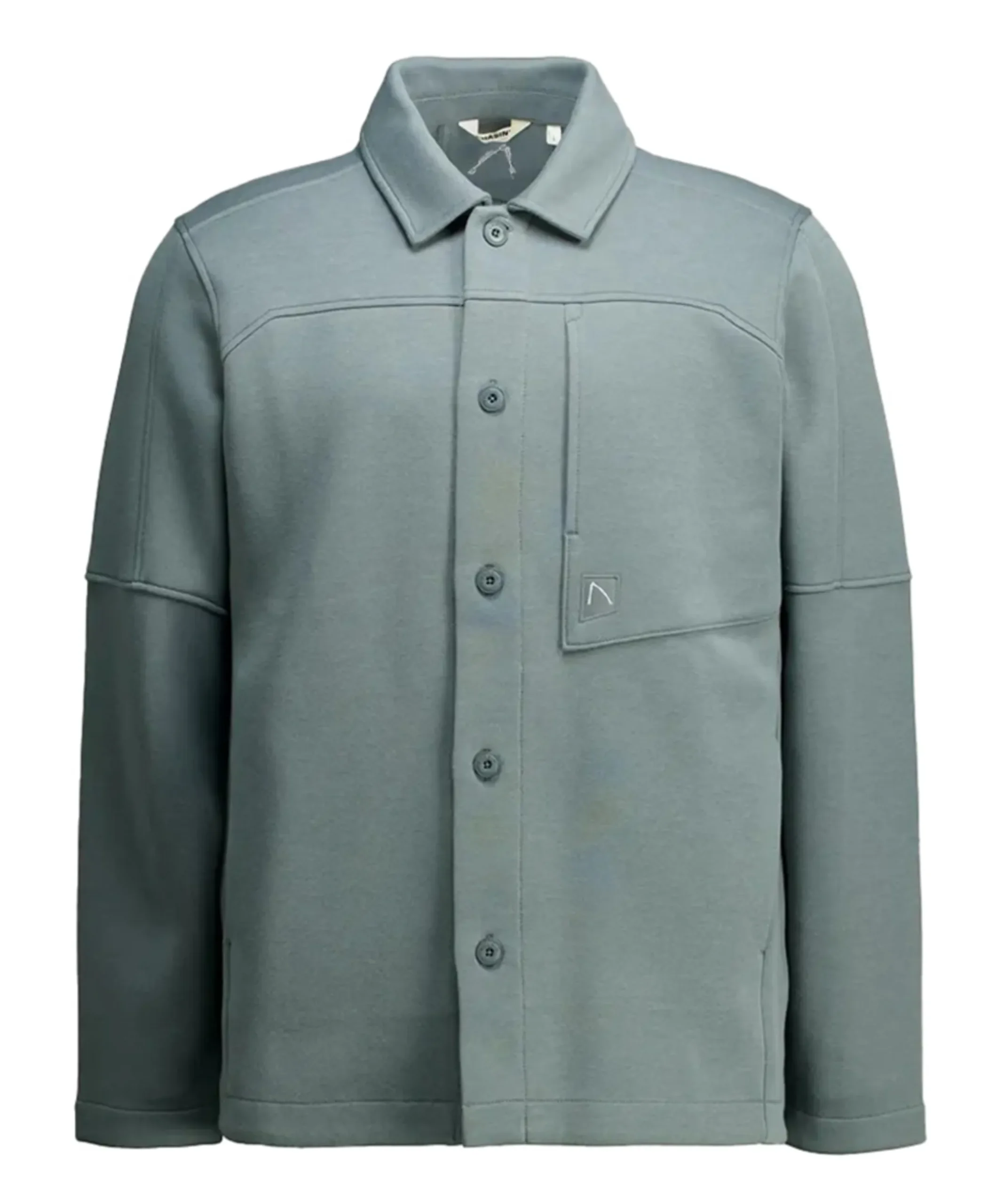 Heren overshirt groen