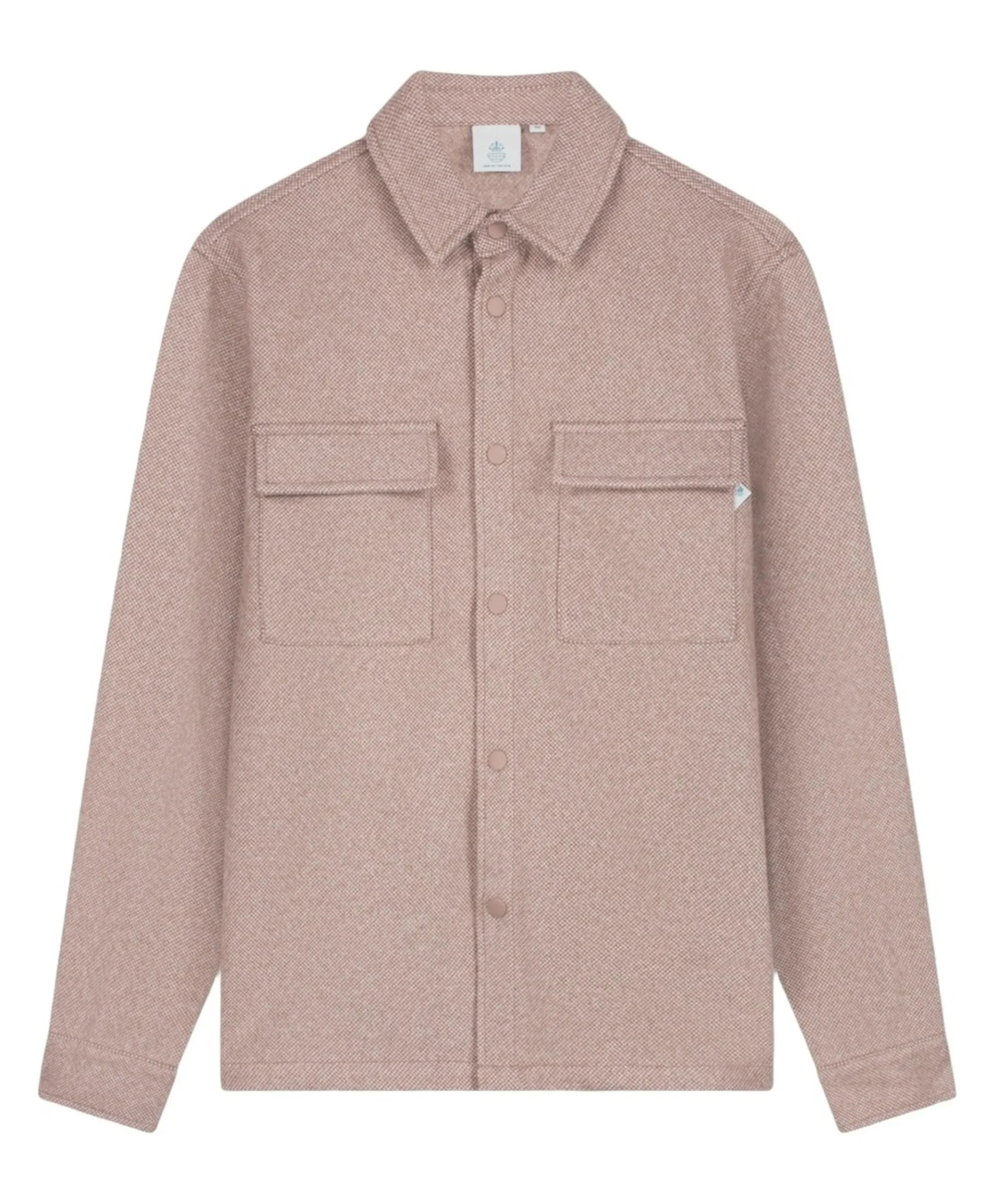 Heren overshirt paars