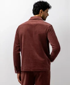 Heren overshirt roze