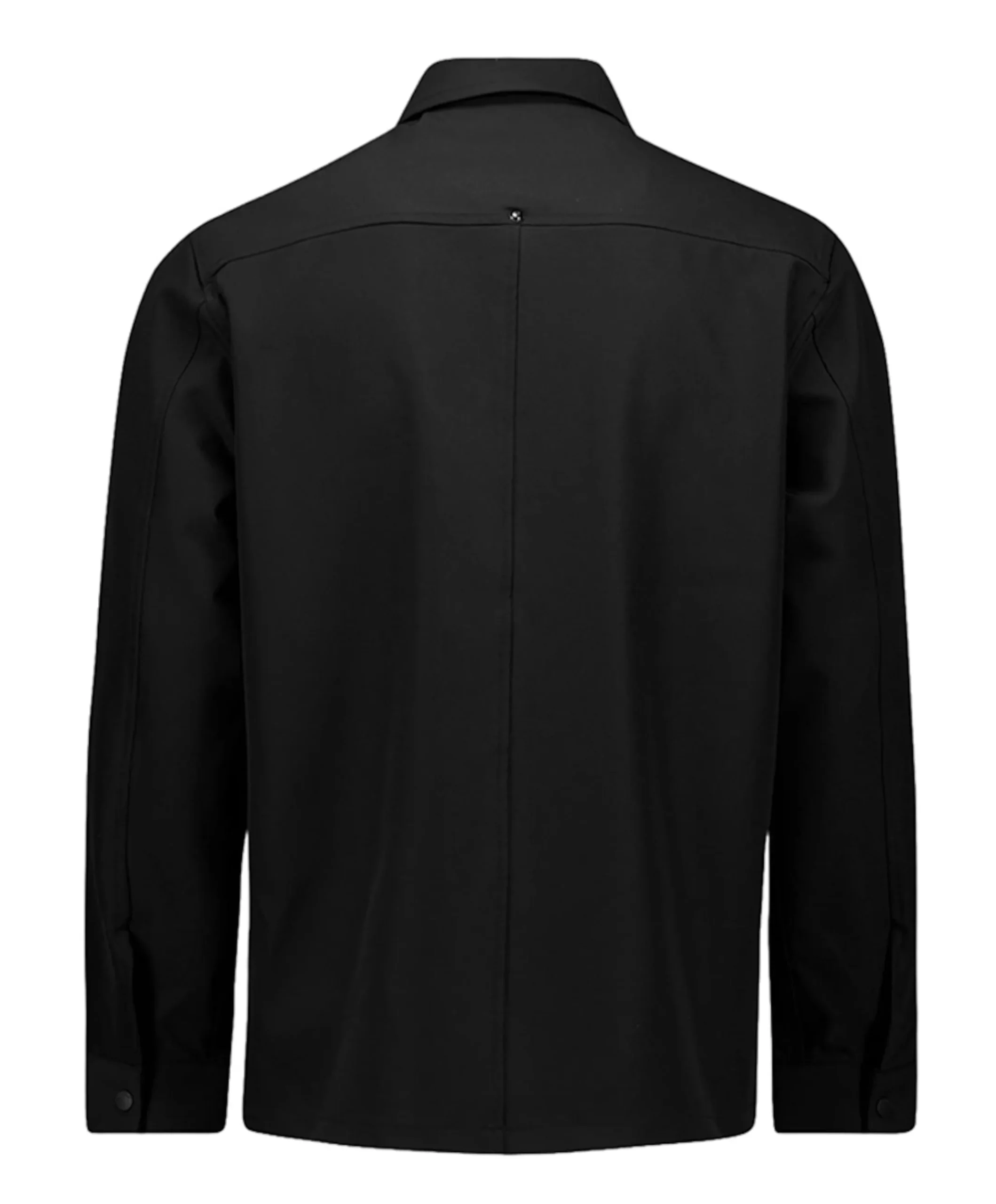 Heren overshirt zwart
