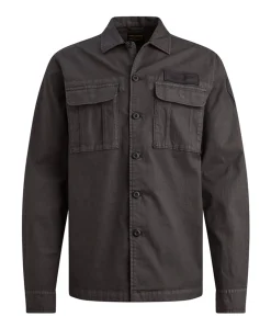Heren overshirt zwart
