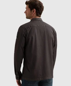Heren overshirt zwart