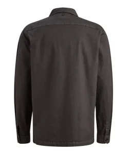 Heren overshirt zwart