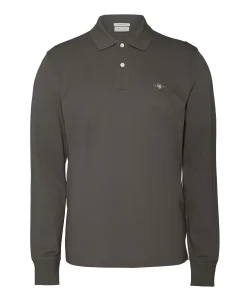 Heren polo beige