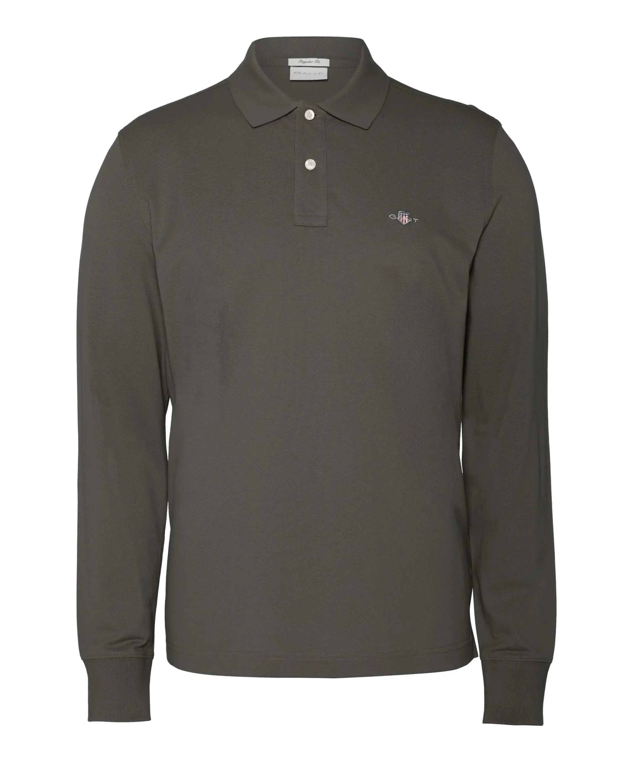 Heren polo beige