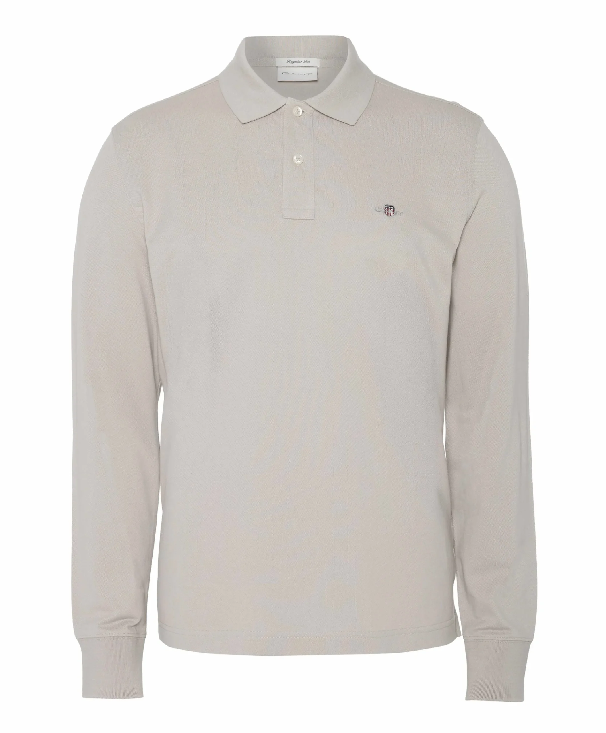Heren polo beige