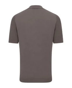 Heren polo beige
