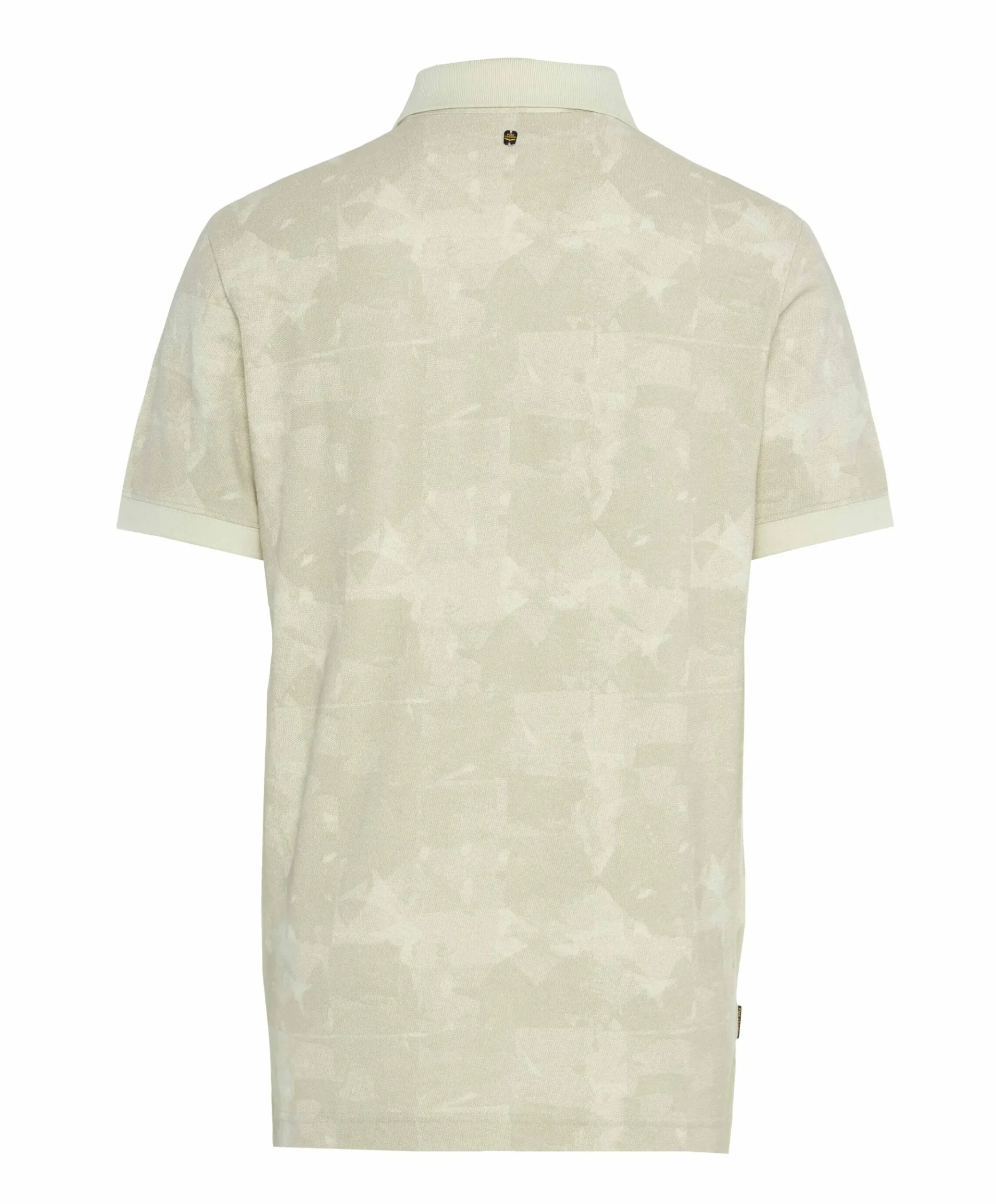 Heren polo beige