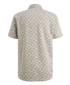 Heren polo beige