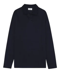 Heren polo blauw
