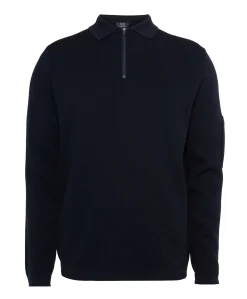 Heren polo blauw