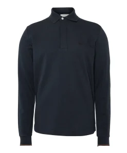 Heren polo blauw