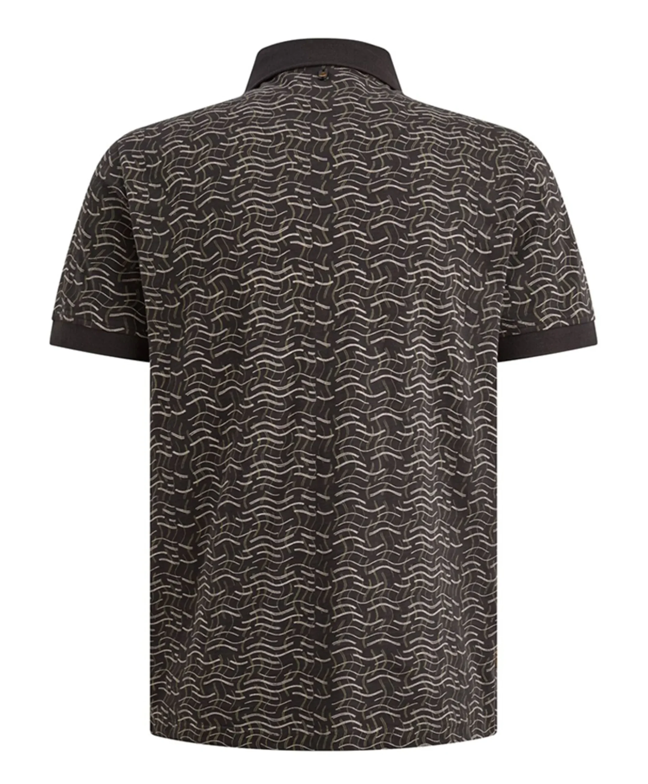 Heren polo blauw