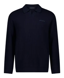 Heren polo blauw