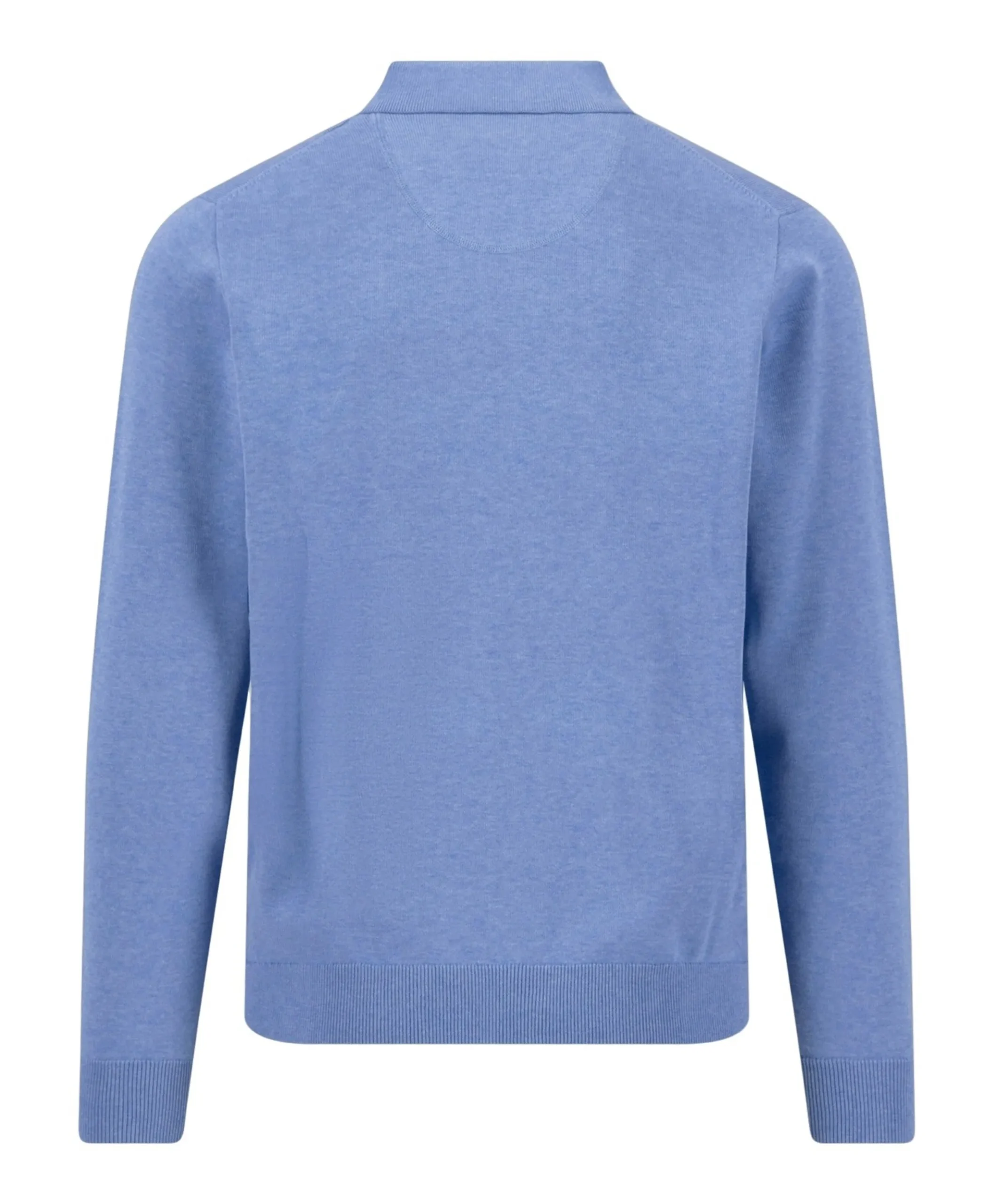 Heren polo blauw