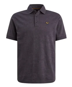 Heren polo blauw