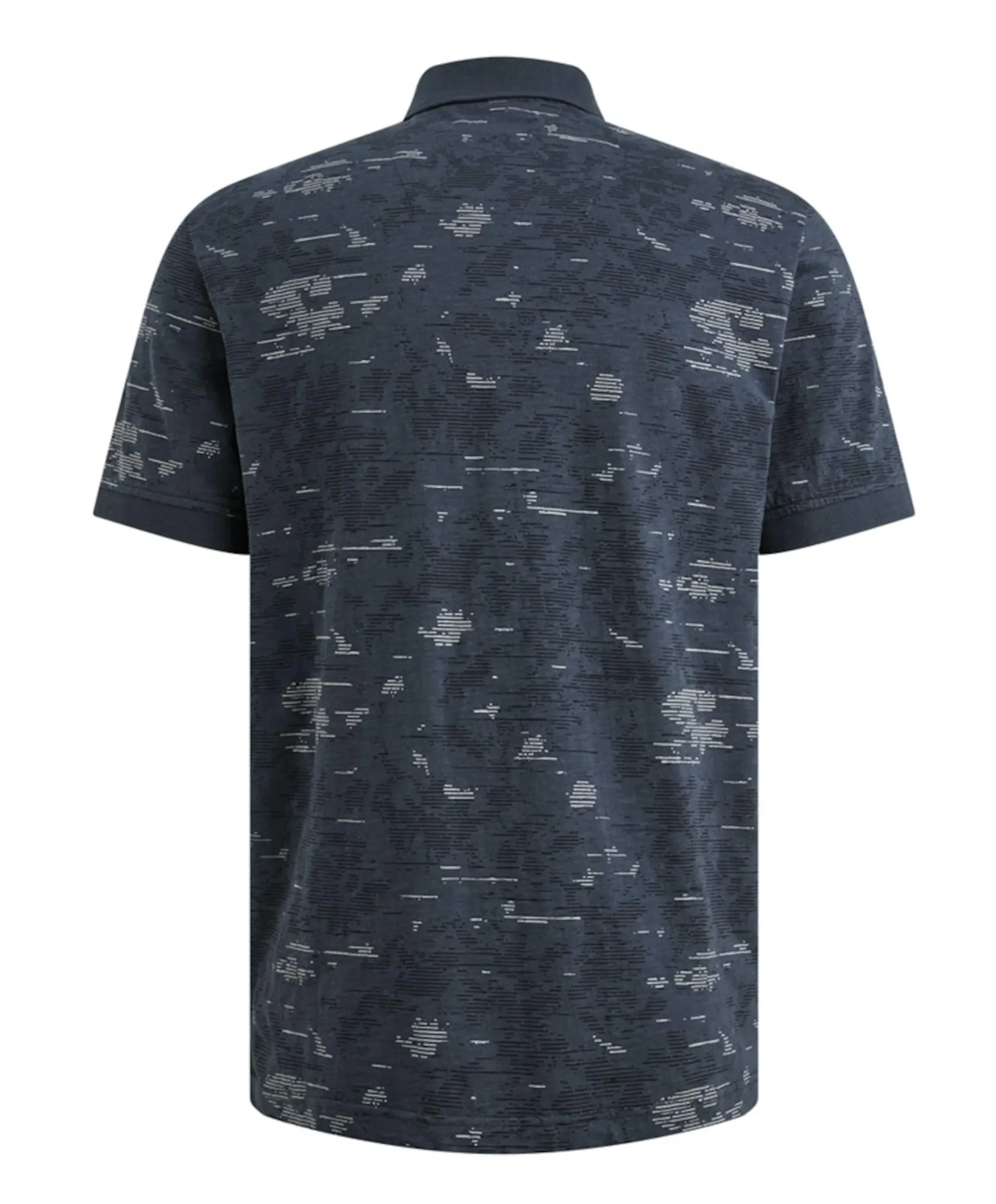 Heren polo blauw