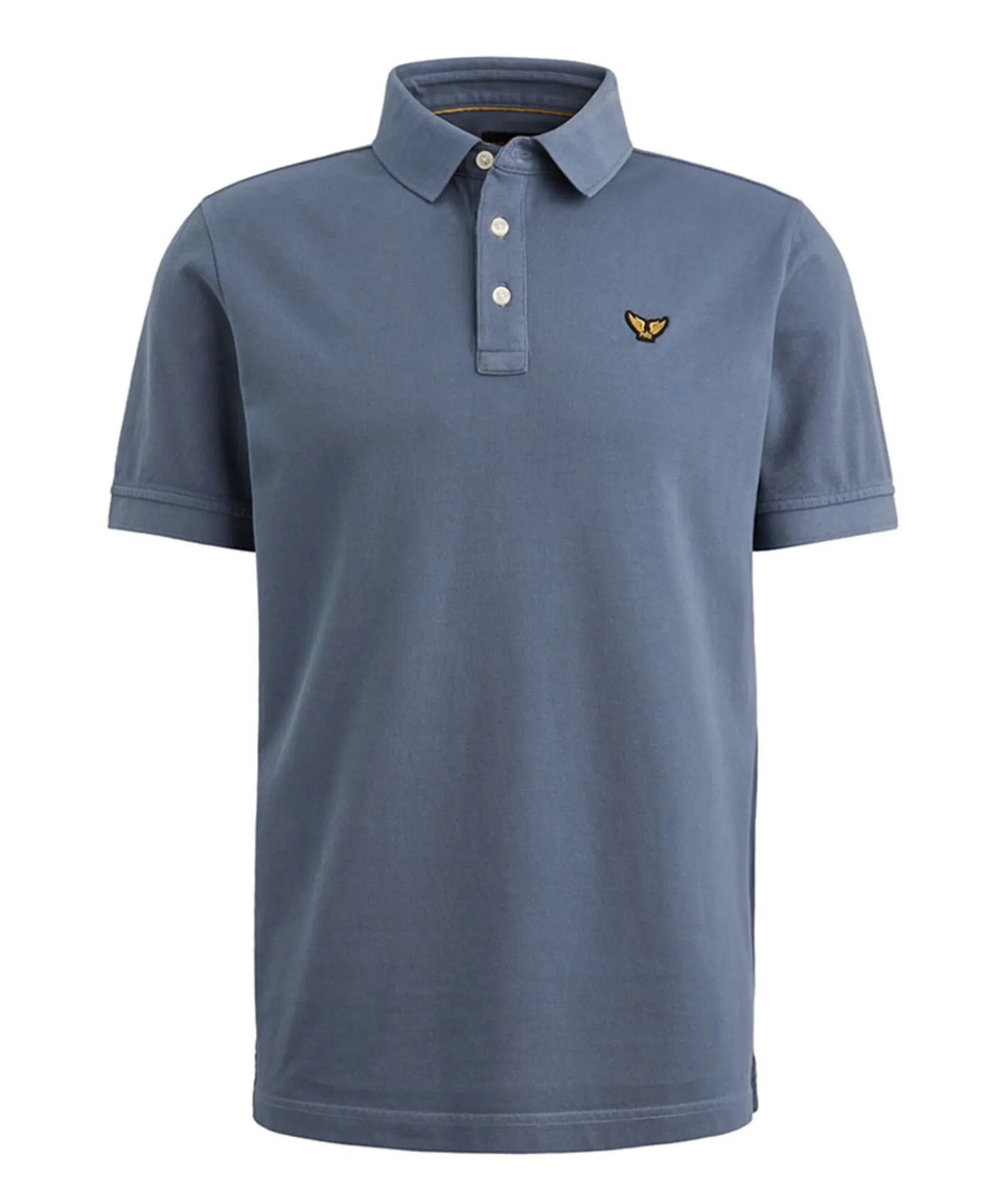 Heren polo blauw