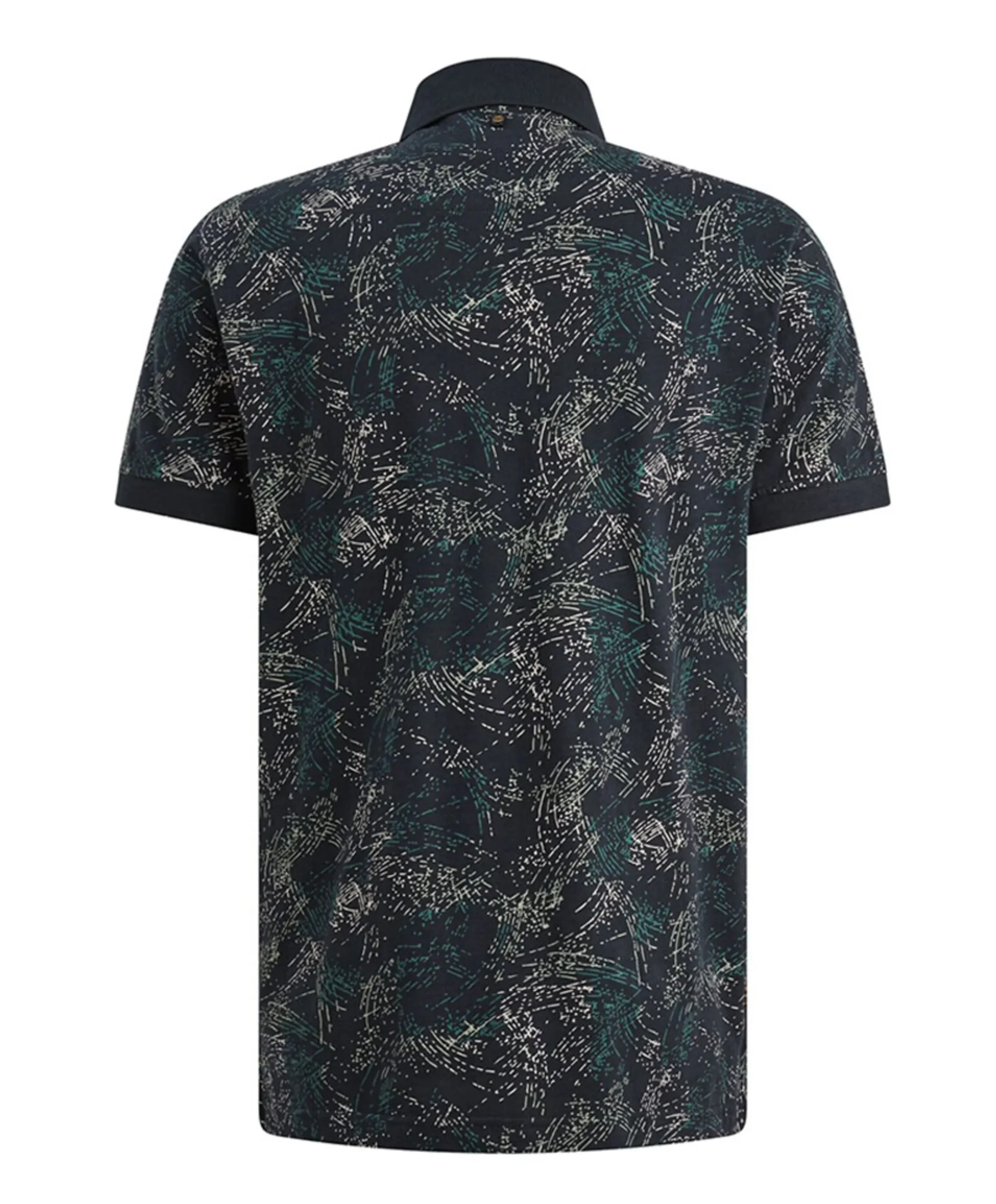 Heren polo blauw