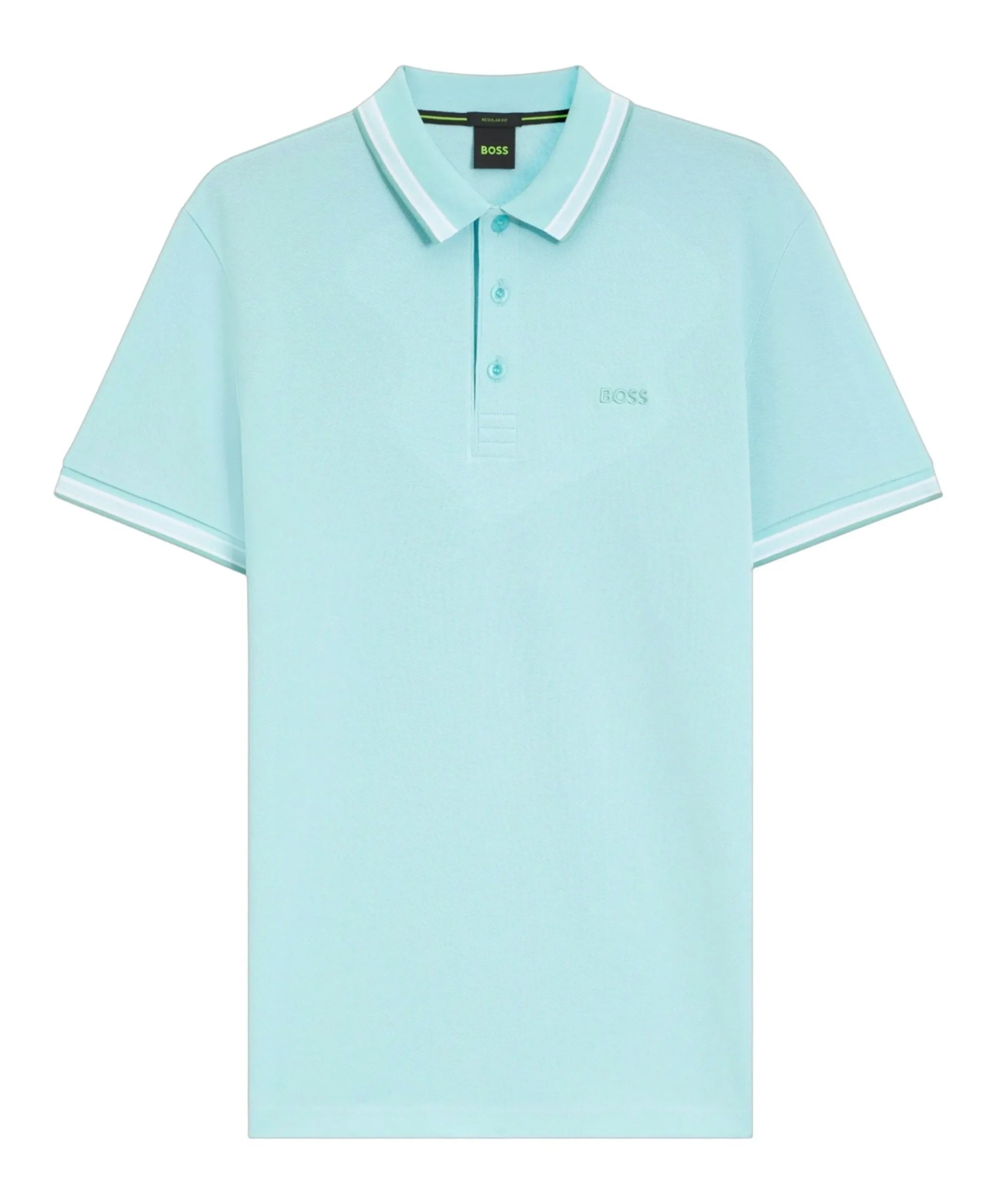 Heren polo blauw