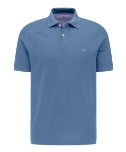 Heren polo blauw