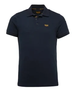 Heren polo blauw