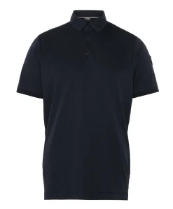 Heren polo blauw