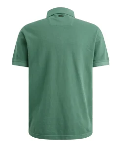 Heren polo blauw