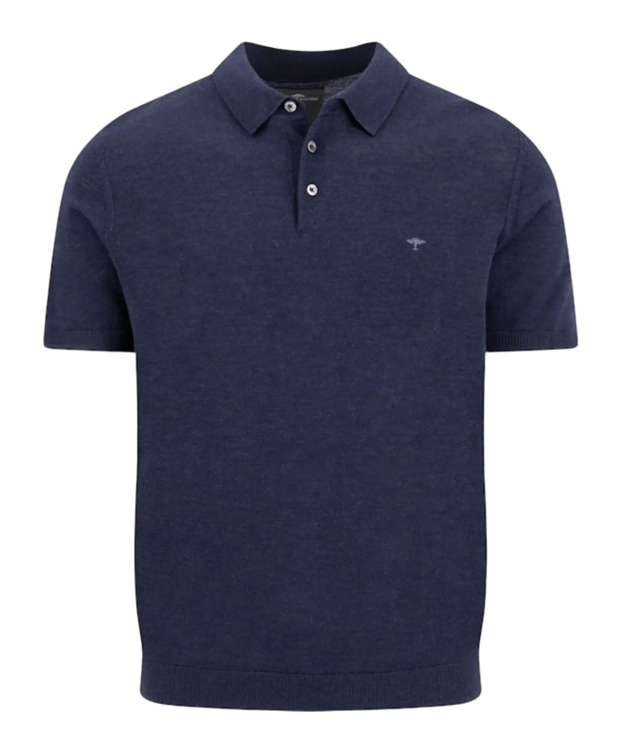 Heren polo blauw