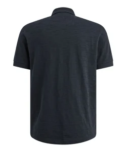 Heren polo blauw