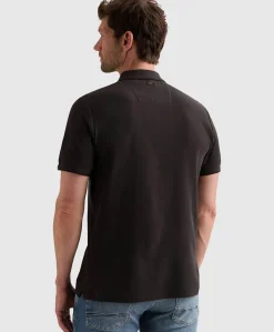 Heren polo blauw