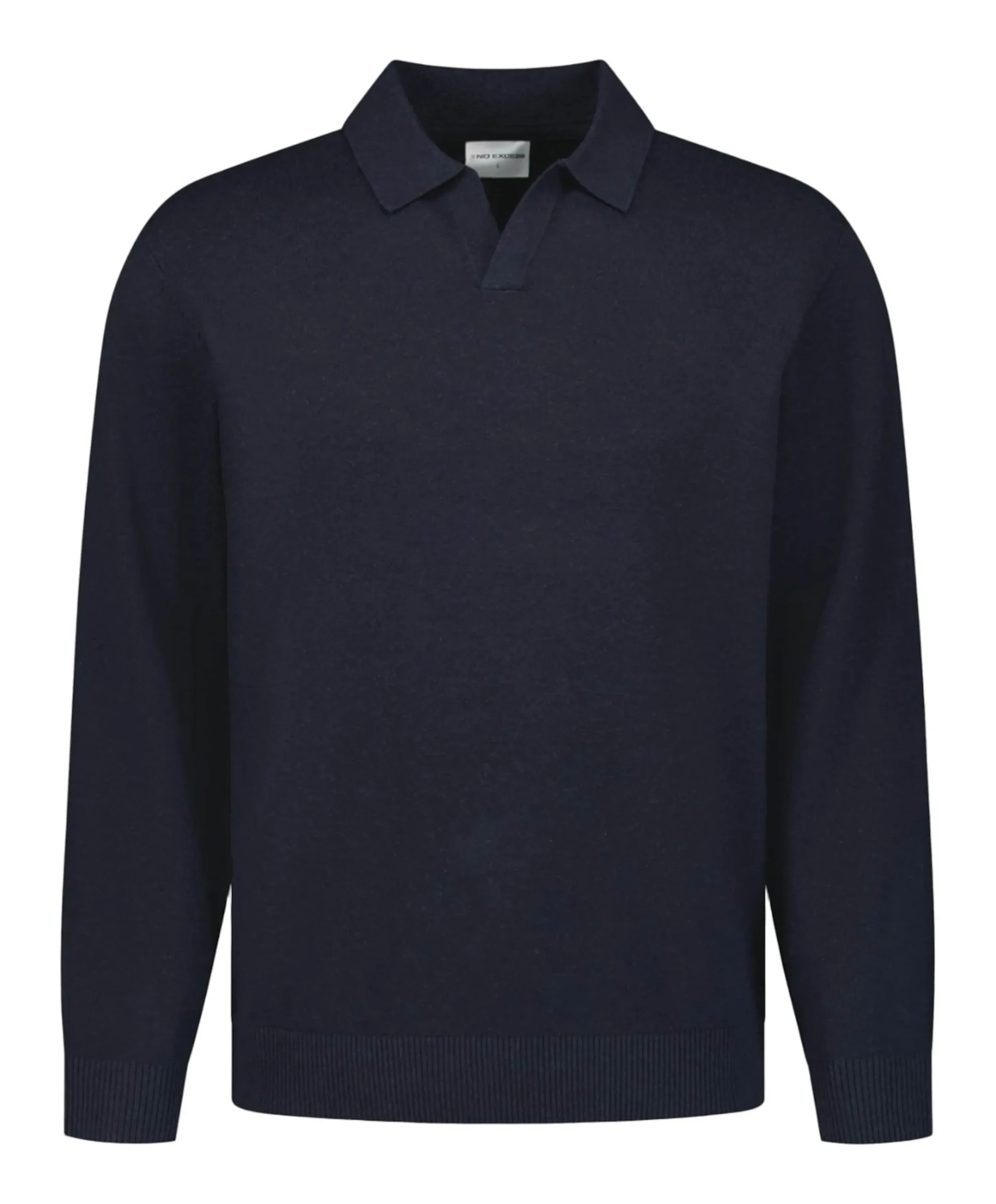 Heren polo blauw