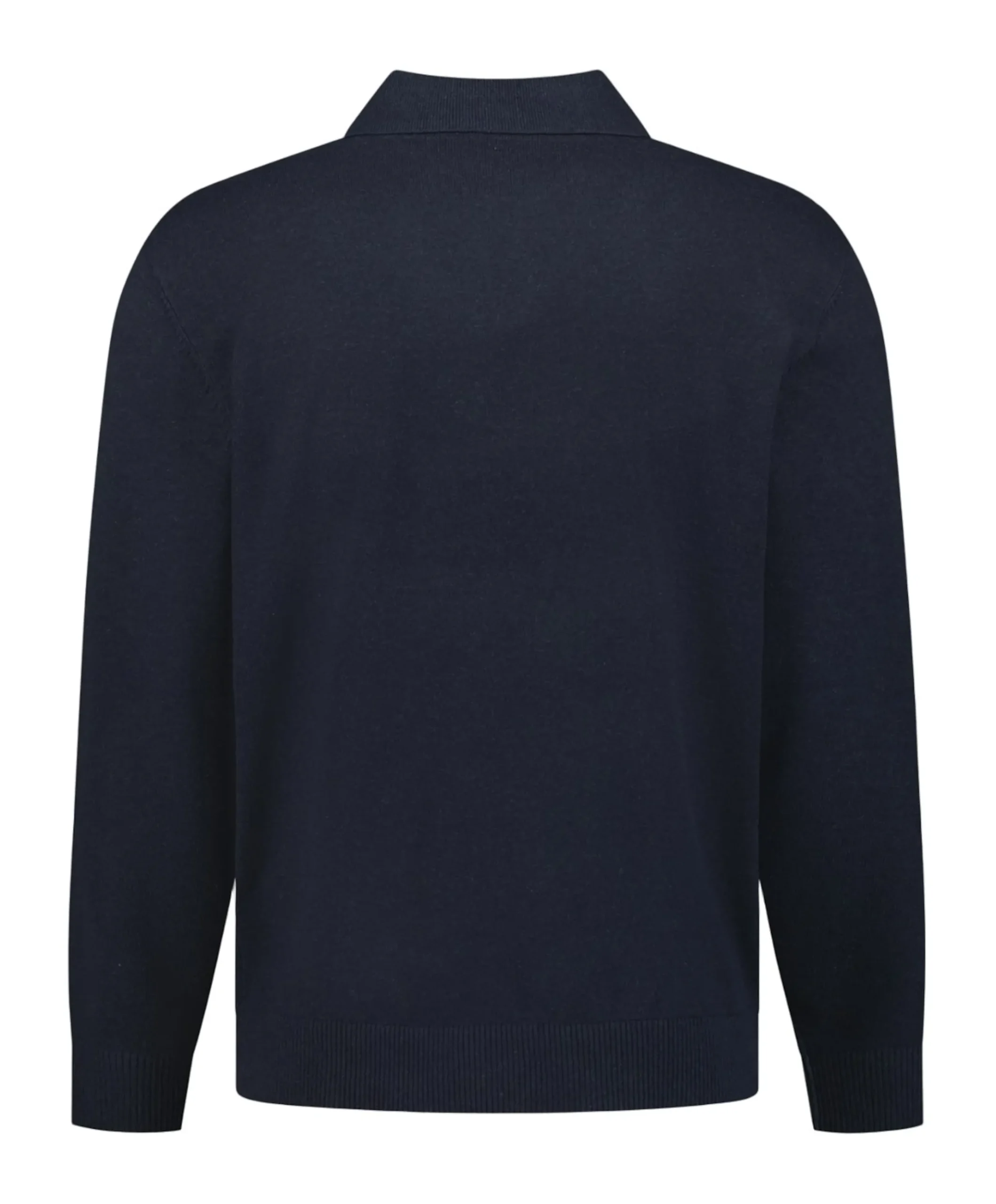Heren polo blauw