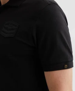 Heren polo blauw