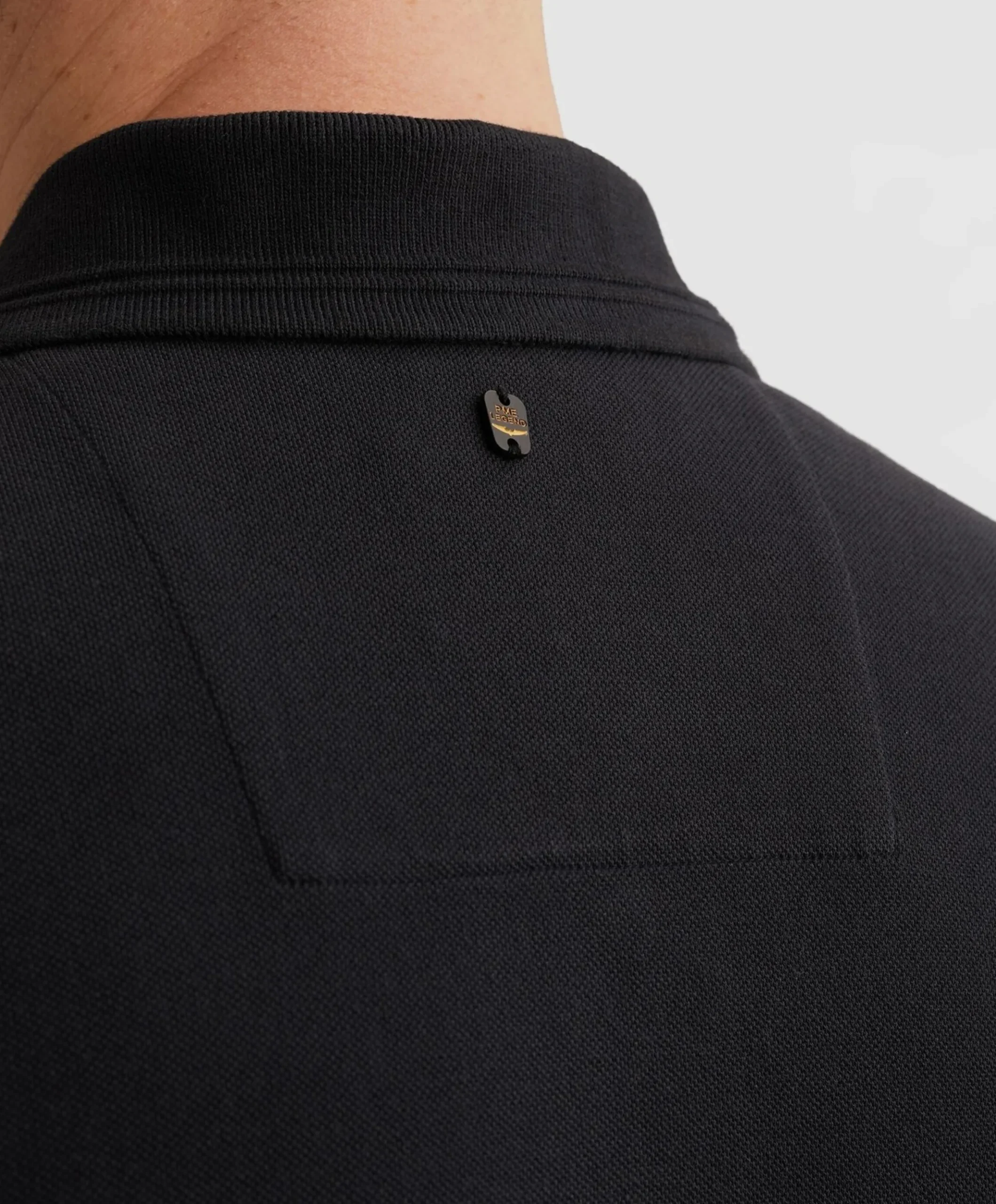 Heren polo blauw