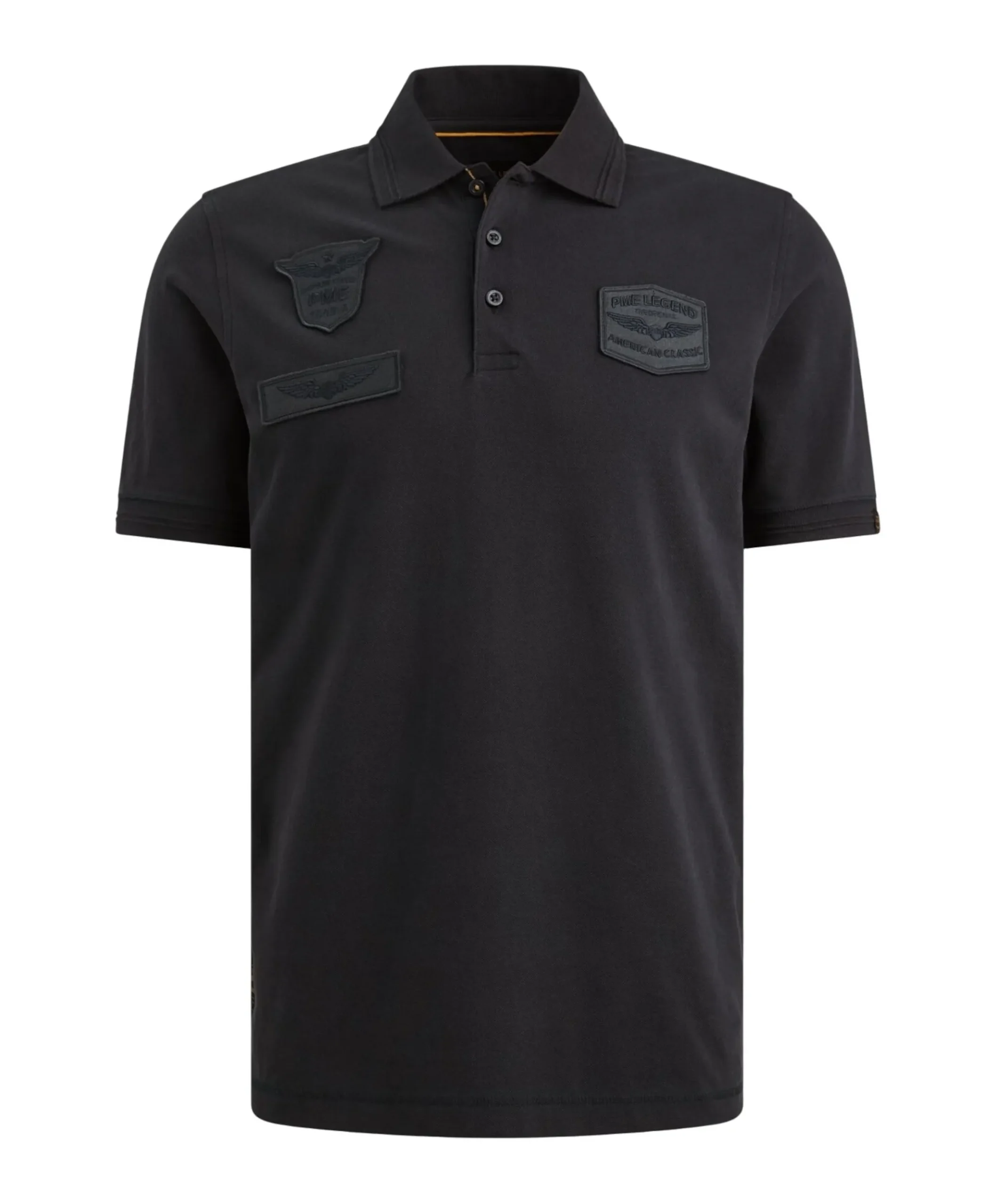 Heren polo blauw