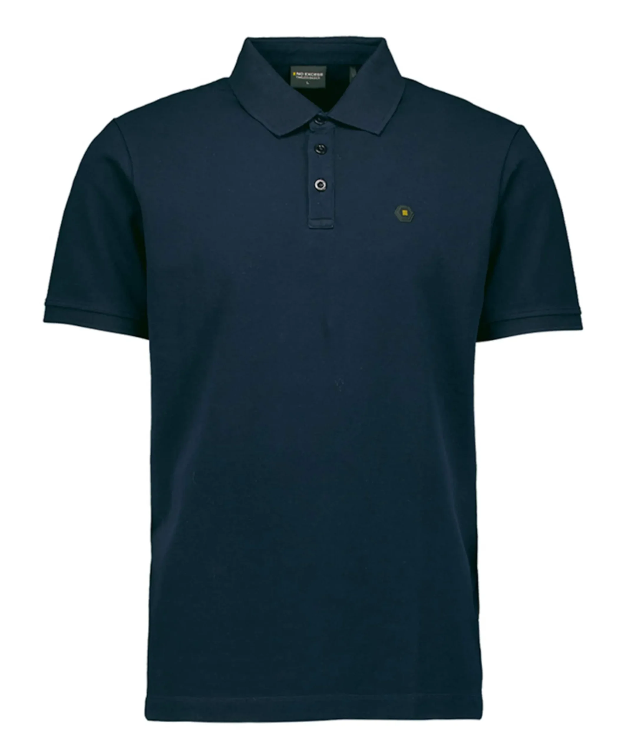 Heren polo blauw