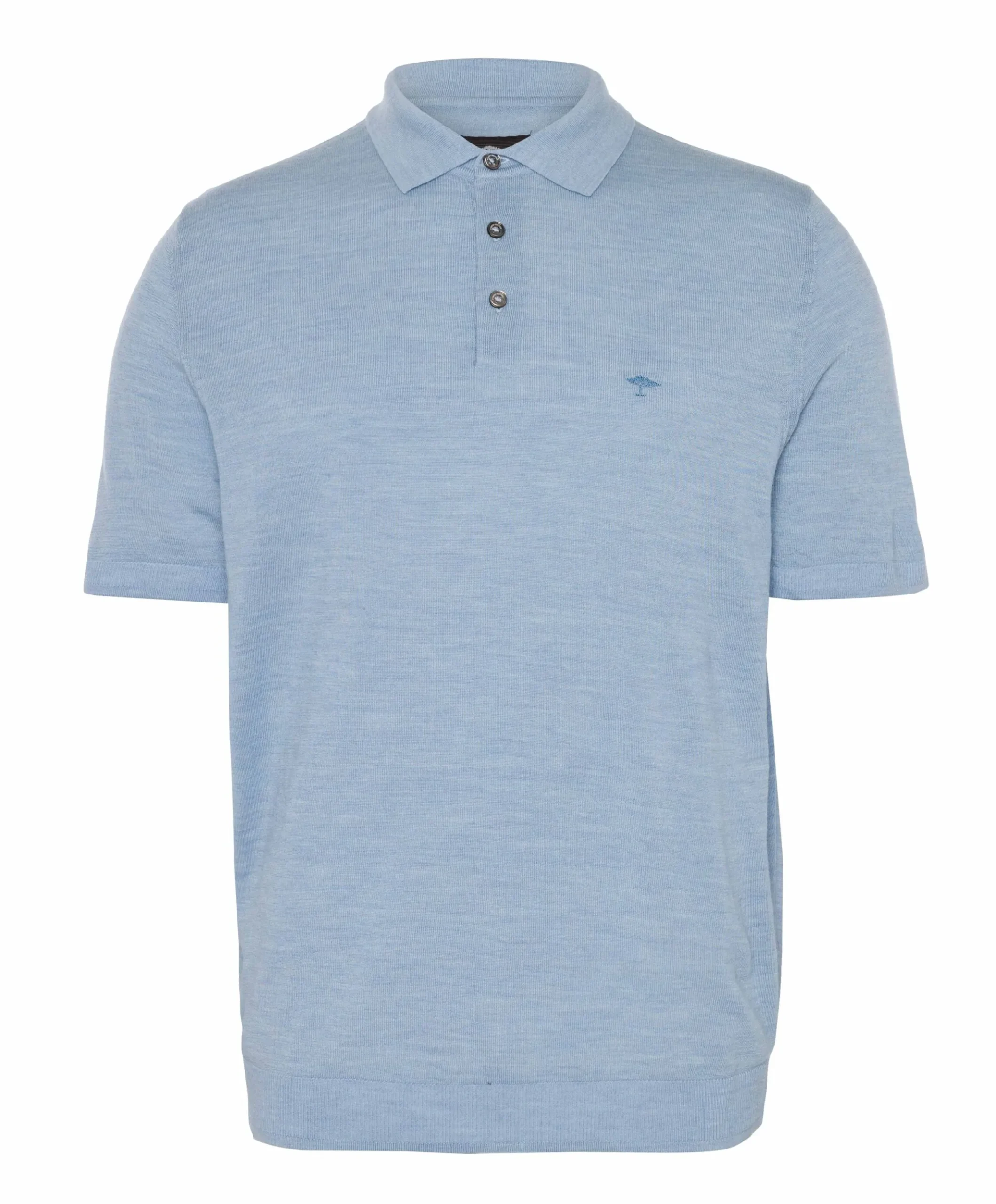 Heren polo blauw