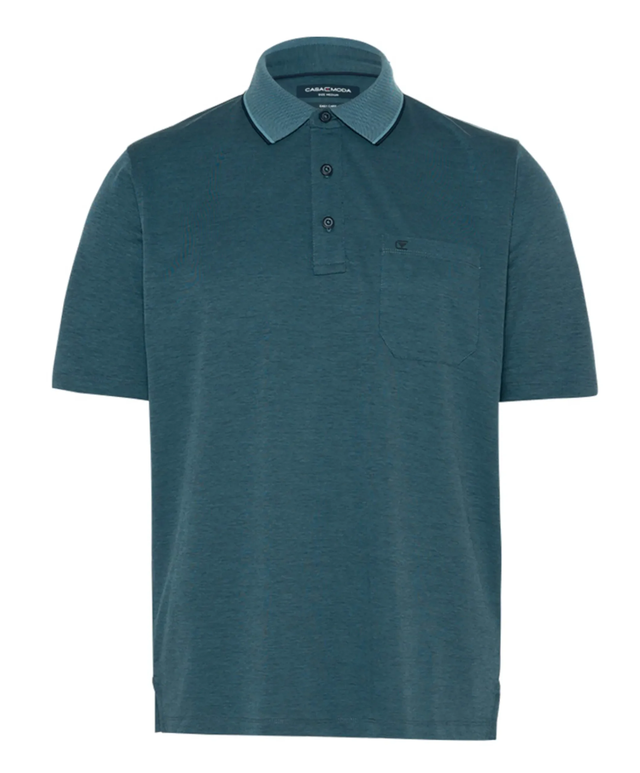 Heren polo blauw