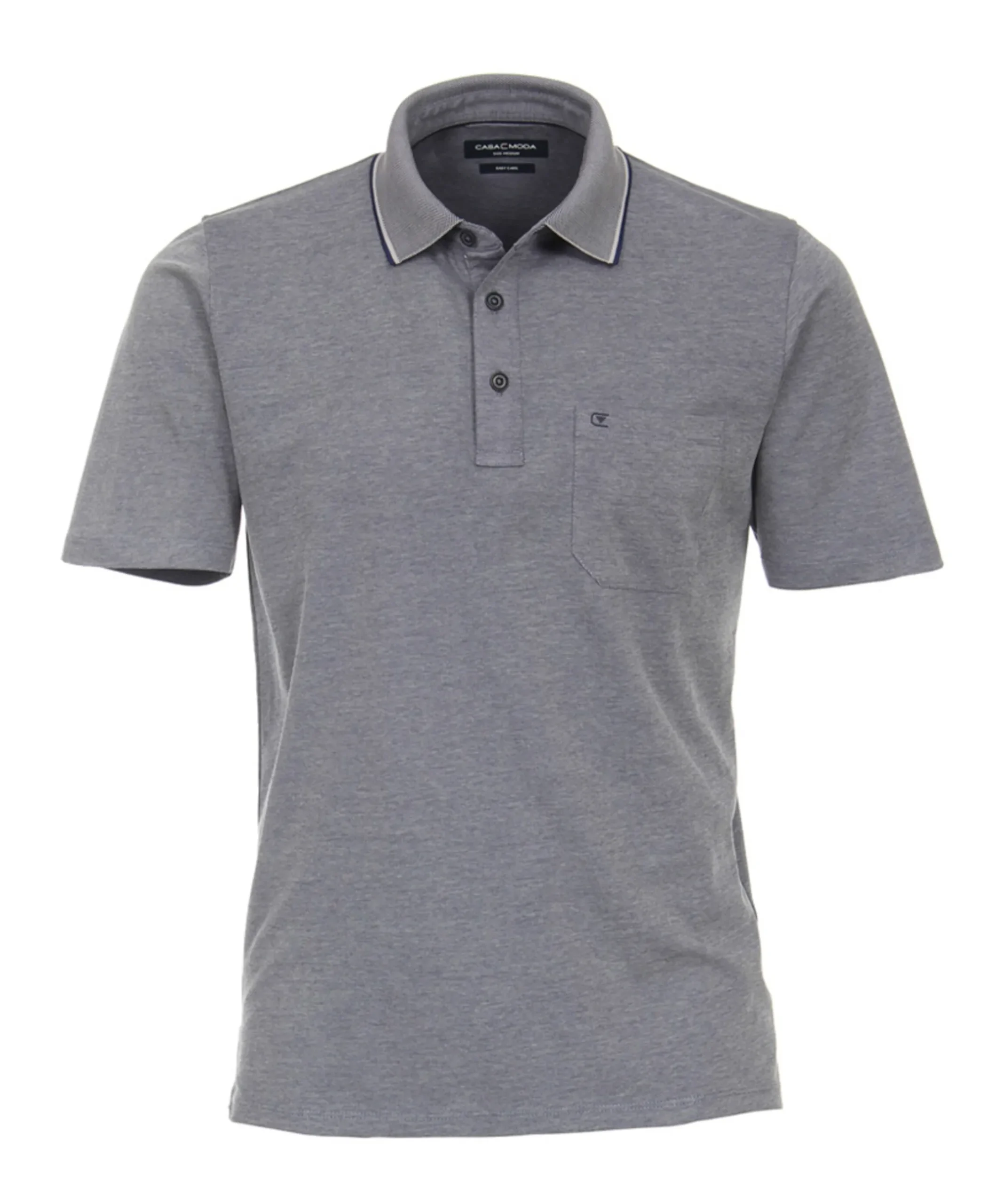 Heren polo blauw
